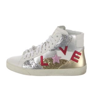 Saint Laurent LOVE Sneakers Size 8.5